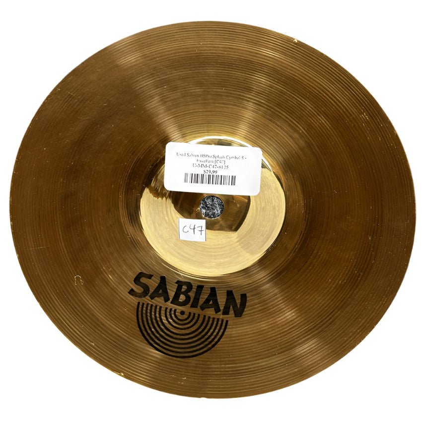 Used Sabian B8Pro Splash Cymbal 8 - Excellent - Drum Center Of Portsmouth