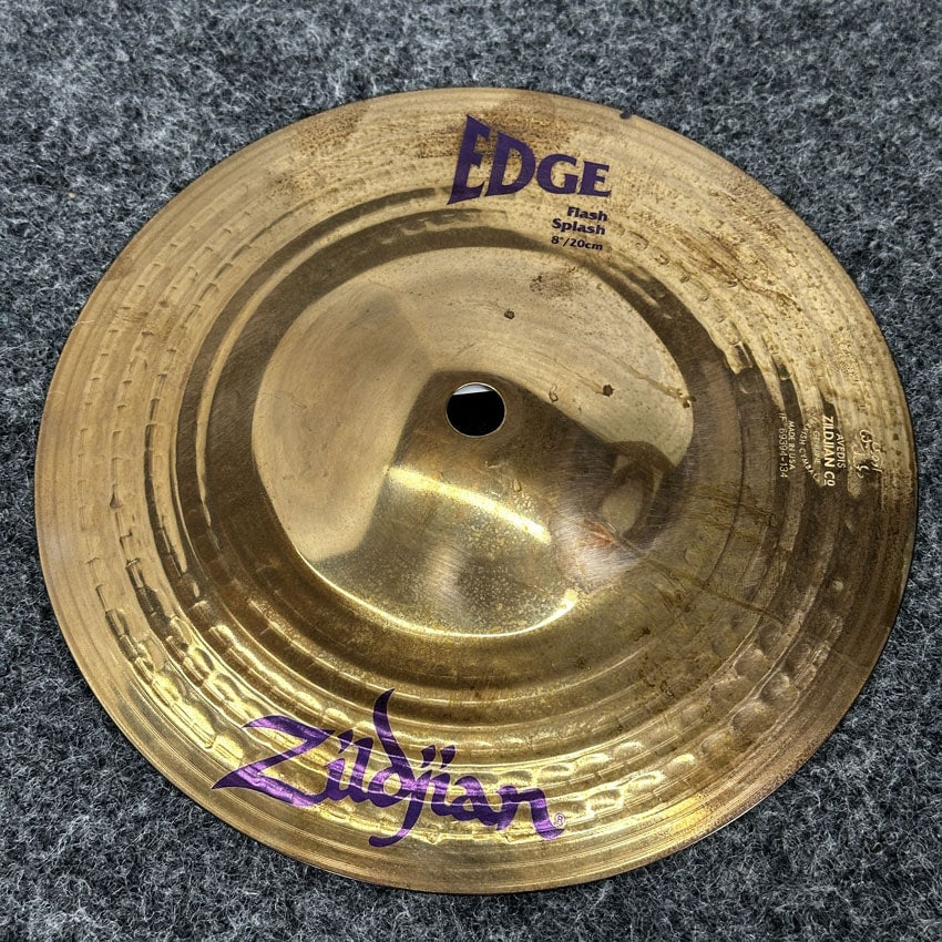 Used Zildjian EDGE Flash Splash Cymbal 8 - Good - Drum Center Of Portsmouth