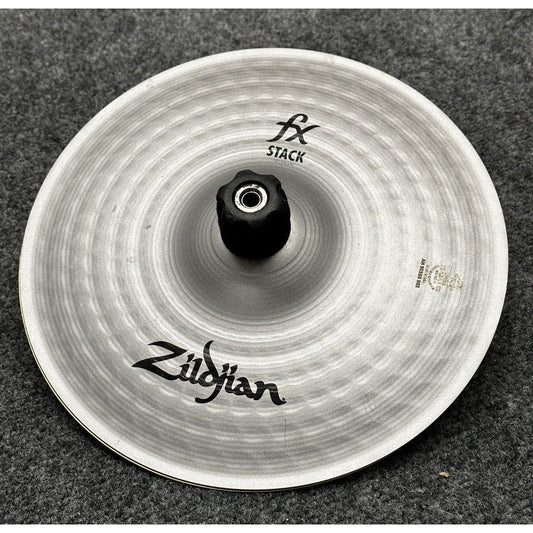 Used Zildjian FX Cymbal Stack Pair 8" w/Mount - Very Good - Drum Center Of Portsmouth