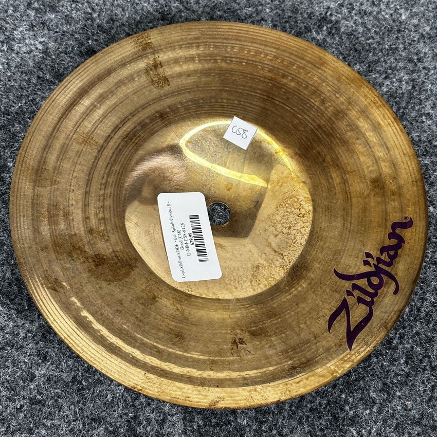 Used Zildjian EDGE Flash Splash Cymbal 8 - Good - Drum Center Of Portsmouth