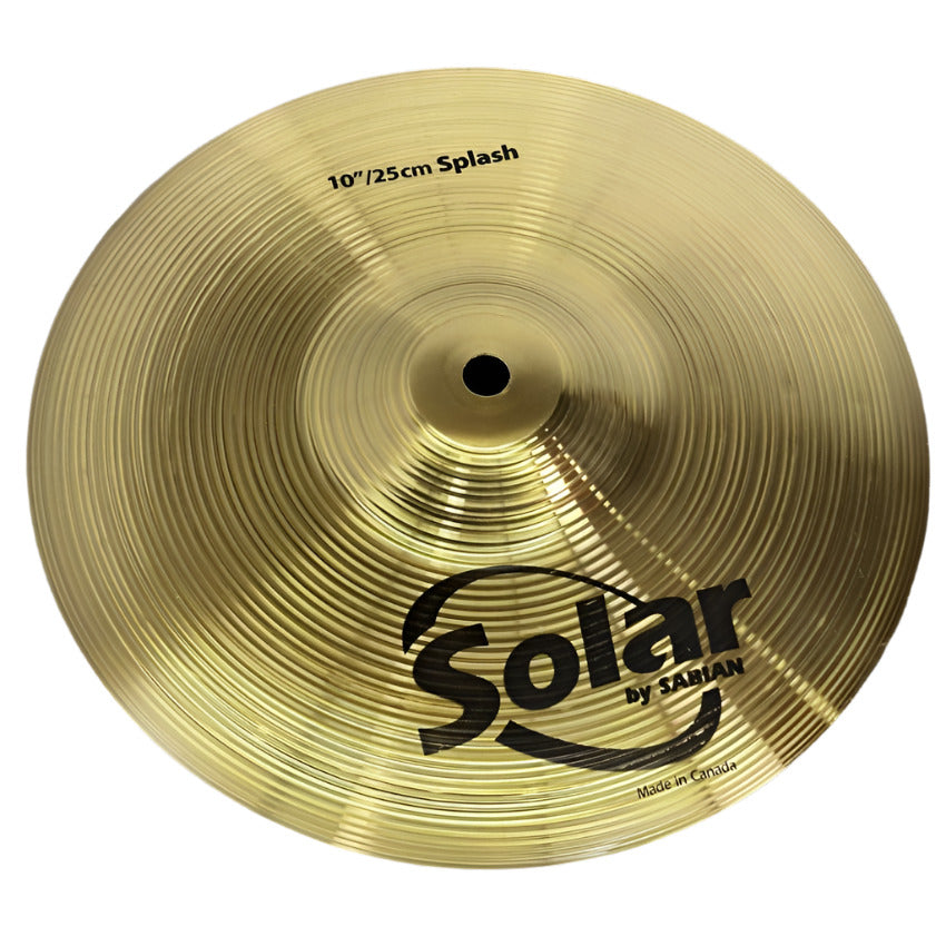 Used Sabian Solar Splash Cymbal 10 - Excellent - Drum Center Of Portsmouth