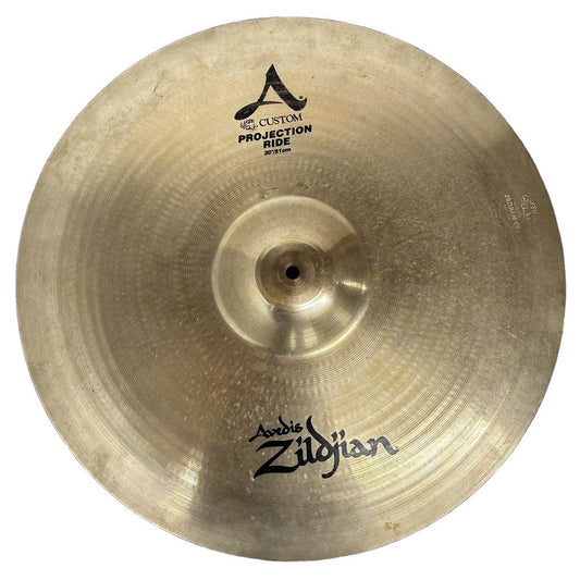 Used Zildjian A Custom Projection Ride Cymbal 20" - Good - Drum Center Of Portsmouth