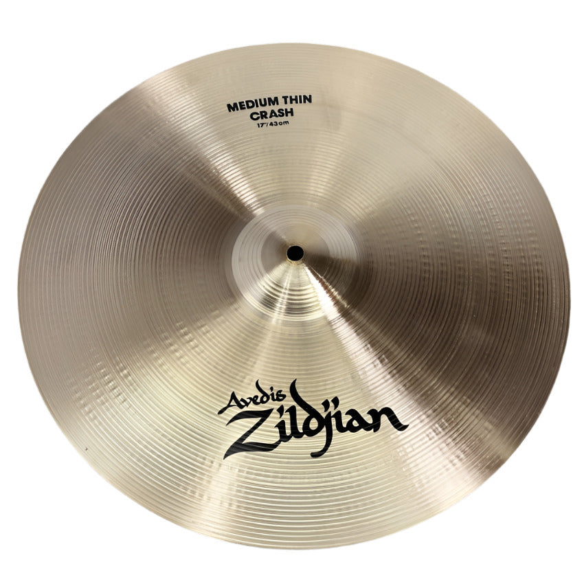 Used Zildjian A Medium Thin Crash Cymbal 17 - Excellent - Drum Center Of Portsmouth