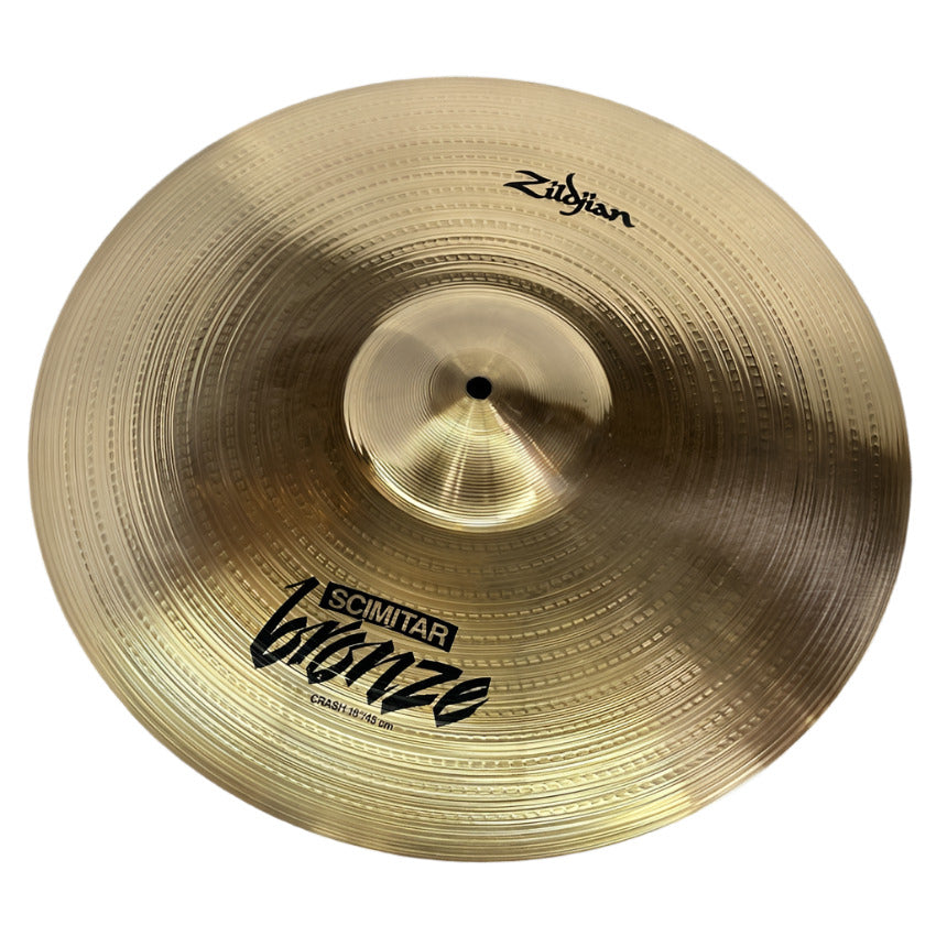 Used Zildjian Scimitar Bronze Crash Cymbal 18 - Excellent - Drum Center Of Portsmouth