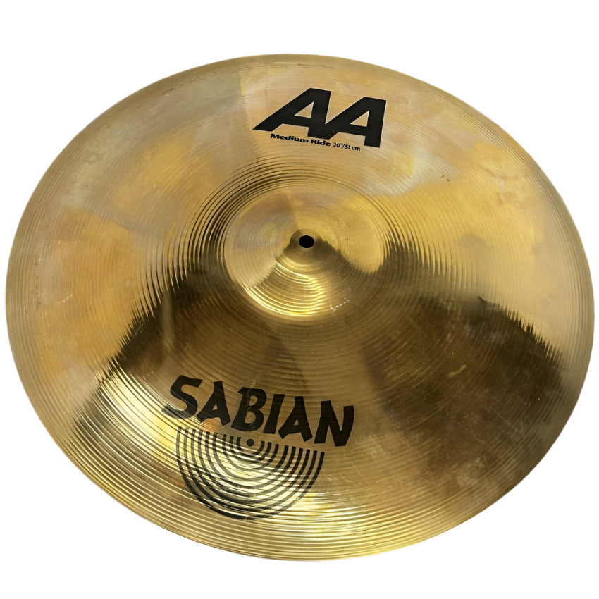 Used Sabian AA Medium Ride Cymbal 20 - Very Good - Drum Center Of Portsmouth