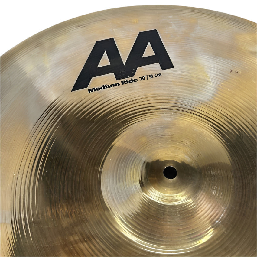 Used Sabian AA Medium Ride Cymbal 20 - Very Good - Drum Center Of Portsmouth