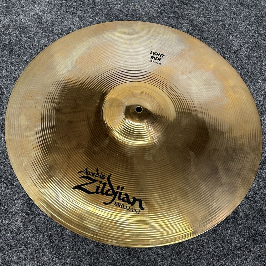 Used Zildjian A Light Ride Cymbal 20 - Very Good - Drum Center Of Portsmouth