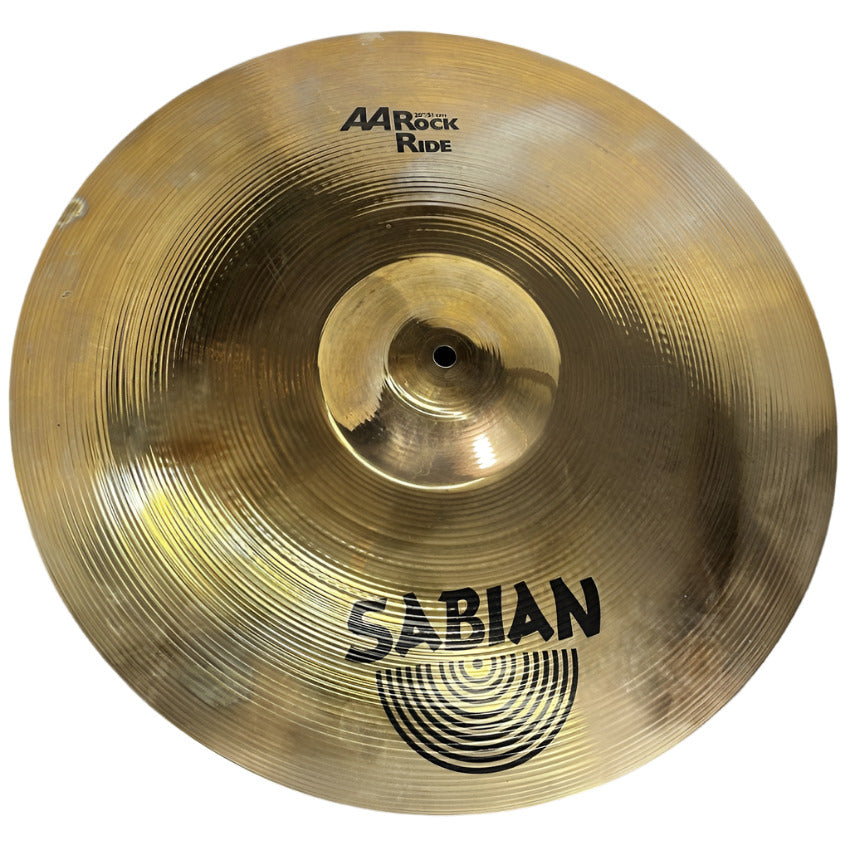 Used Sabian AA Rock Ride Cymbal 20 - Excellent - Drum Center Of Portsmouth