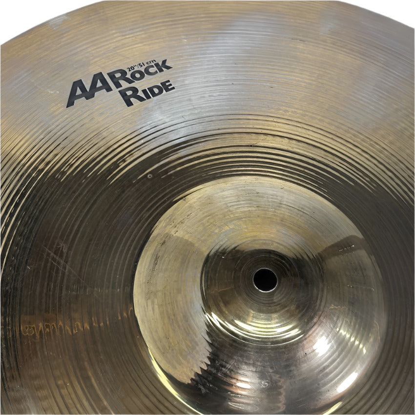Used Sabian AA Rock Ride Cymbal 20 - Excellent - Drum Center Of Portsmouth