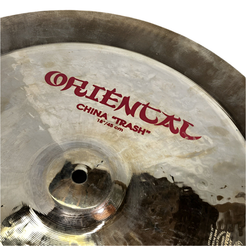 Used Zildjian Oriental China Trash Cymbal 18 - Good - Drum Center Of Portsmouth