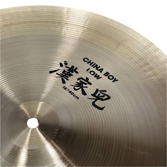 Used Zildjian A China Bow Low Cymbal 16 - Very Good - Drum Center Of Portsmouth
