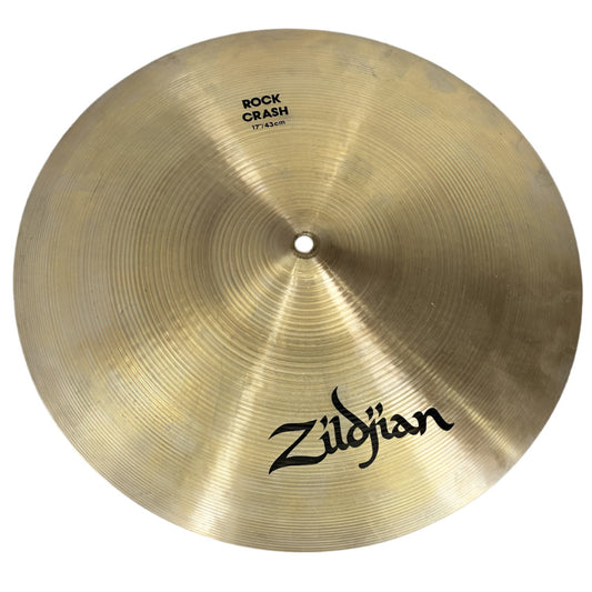 Used Zildjian A Rock Crash Cymbal 17 - Very Good - Drum Center Of Portsmouth