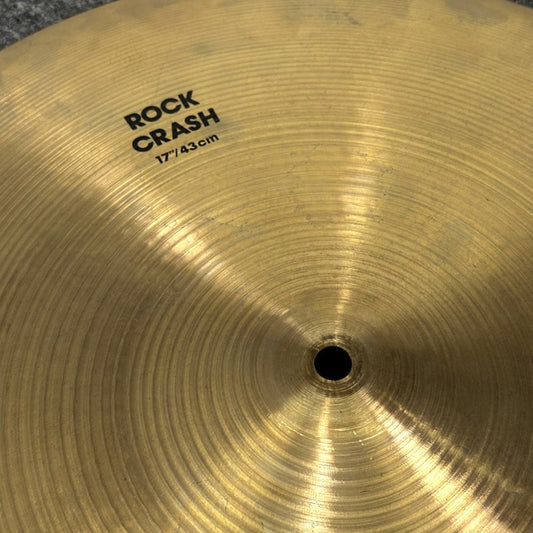Used Zildjian A Rock Crash Cymbal 17 - Very Good - Drum Center Of Portsmouth