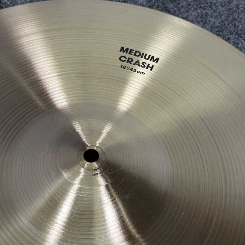 Used Zildjian A Medium Crash Cymbal 18 - Very Good - Drum Center Of Portsmouth