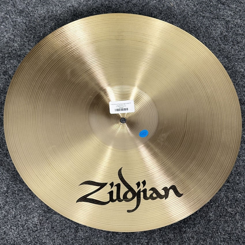 Used Zildjian A Medium Crash Cymbal 18 - Very Good - Drum Center Of Portsmouth