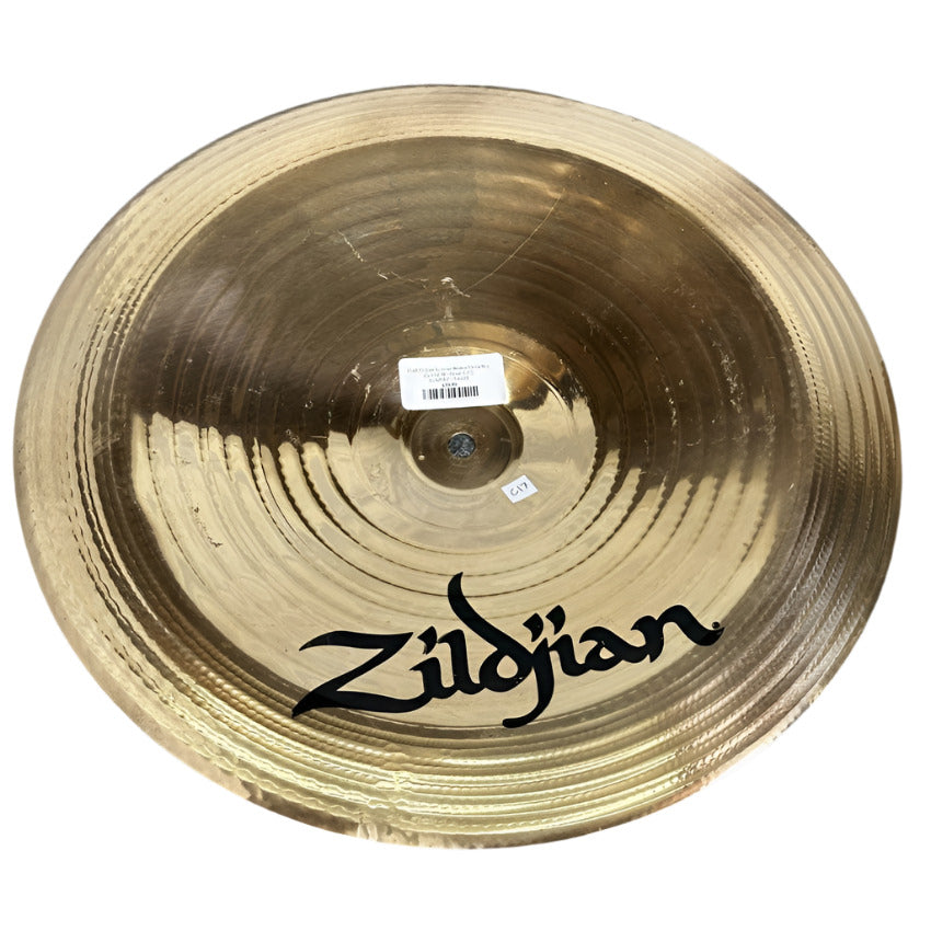 Used Zildjian Scimitar Bronze China Boy Cymbal 16 - Good - Drum Center Of Portsmouth