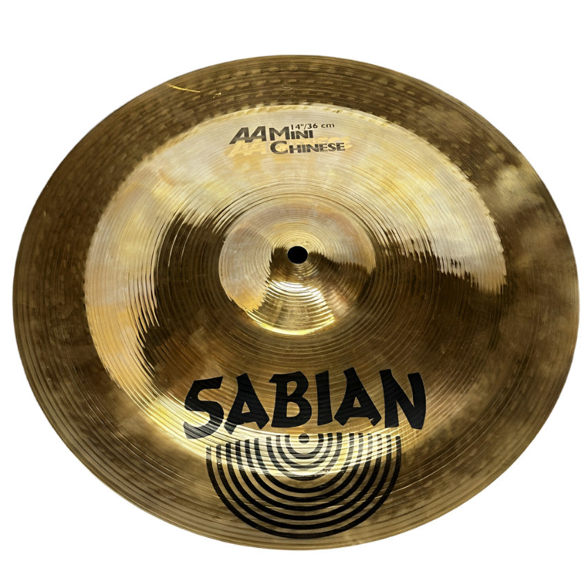 Used Sabian AA Mini Chinese Cymbal 14 - Very Good - Drum Center Of Portsmouth