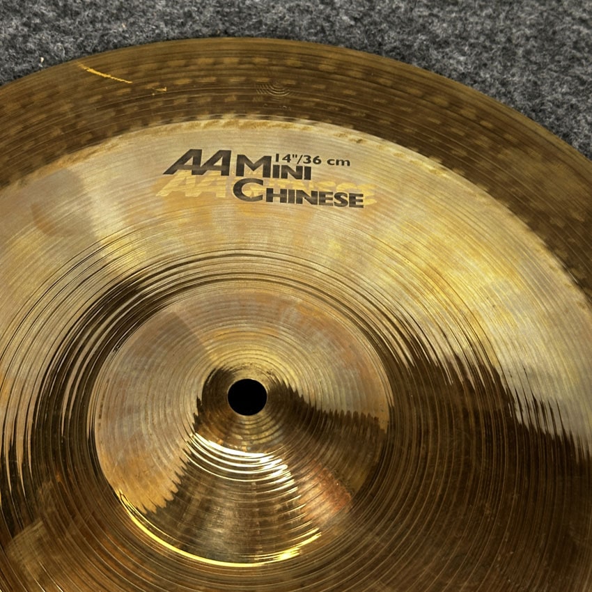 Used Sabian AA Mini Chinese Cymbal 14 - Very Good - Drum Center Of Portsmouth