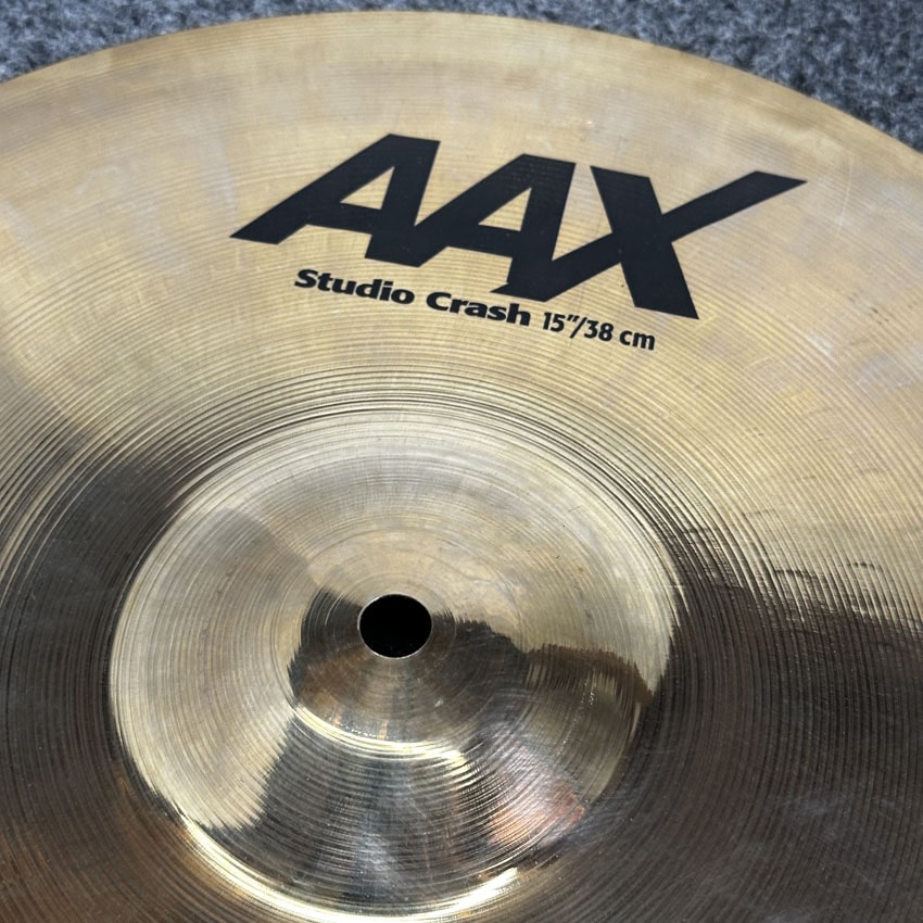 Used Sabian AAX Studio Crash Cymbal 15 - Very Good - Drum Center Of Portsmouth