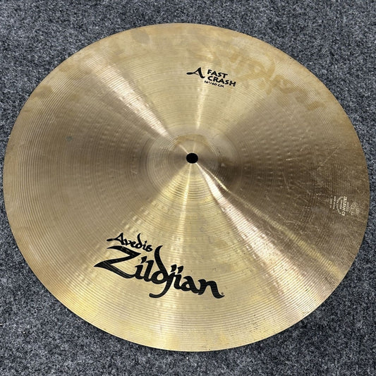 Used Zildjian A Fast Crash Cymbal 16 - Good - Drum Center Of Portsmouth