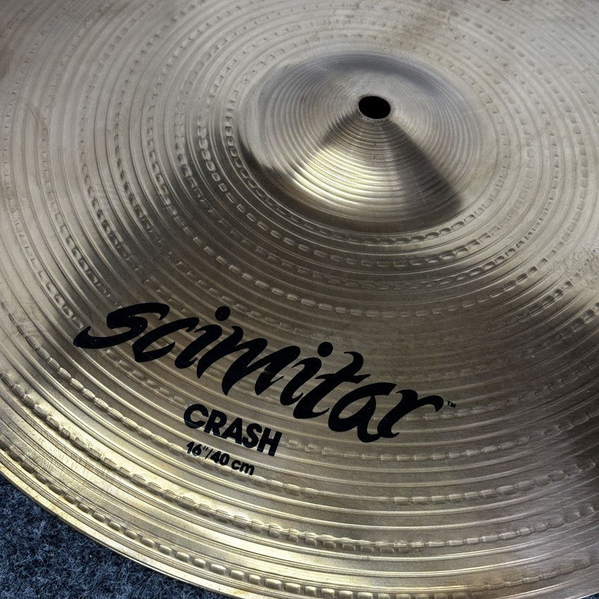Used Zildjian Scimitar Crash Cymbal 16 - Excellent - Drum Center Of Portsmouth