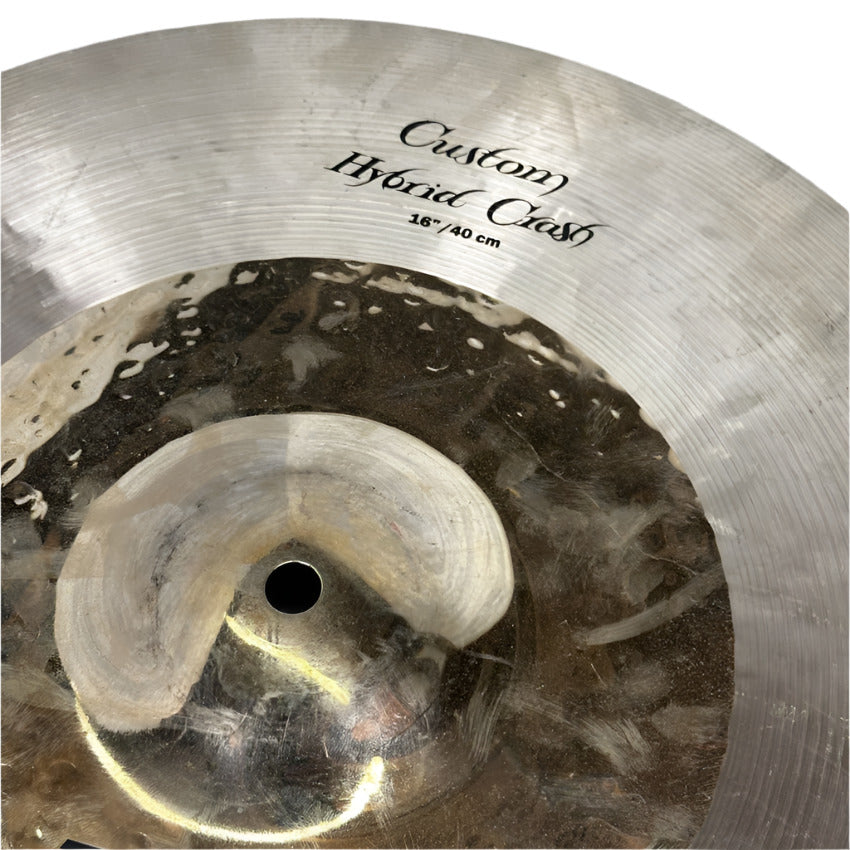 Used Zildjian K Custom Hybrid Crash Cymbal 16 - Good - Drum Center Of Portsmouth