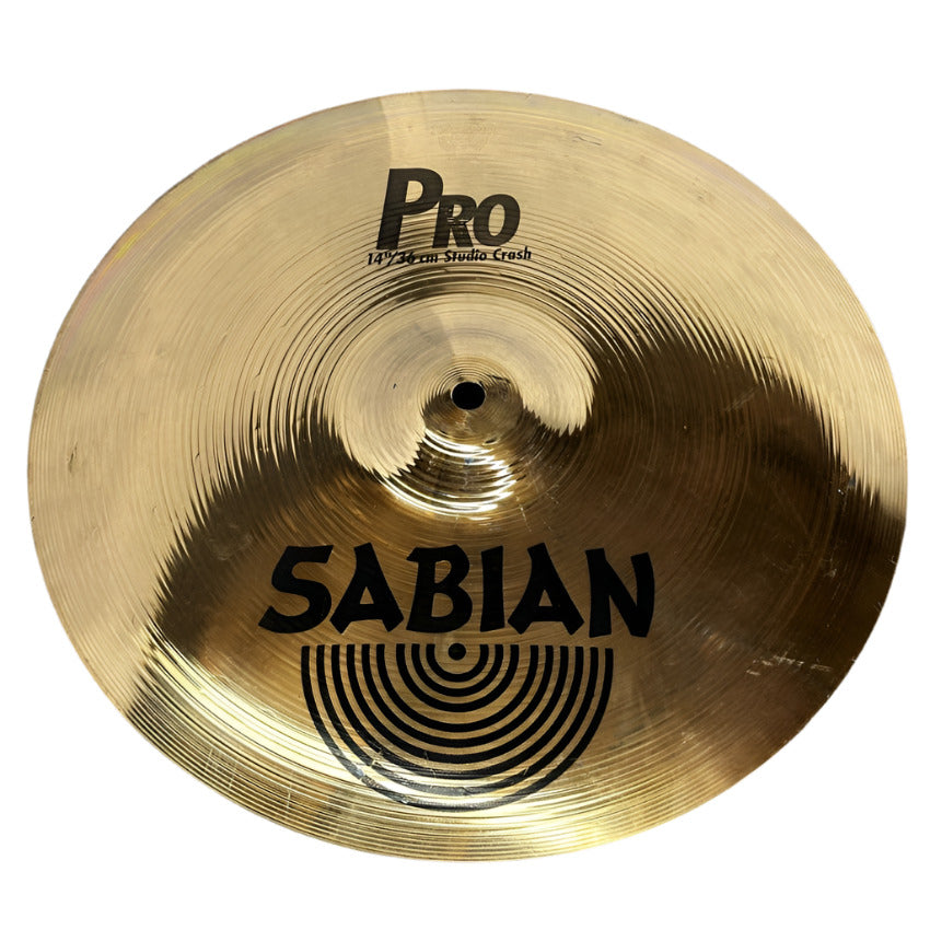 Used Sabian Pro Studio Crash Cymbal 14 - Very Good - Drum Center Of Portsmouth