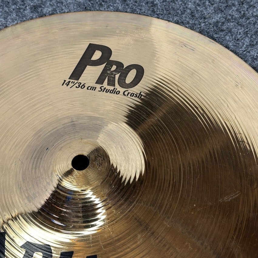 Used Sabian Pro Studio Crash Cymbal 14 - Very Good - Drum Center Of Portsmouth