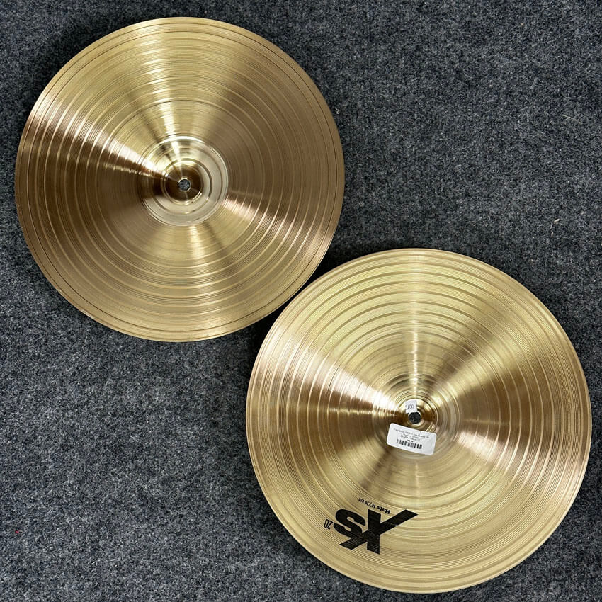Used Sabian XS20 Hi Hats Cymbal 14 - Excellent - Drum Center Of Portsmouth