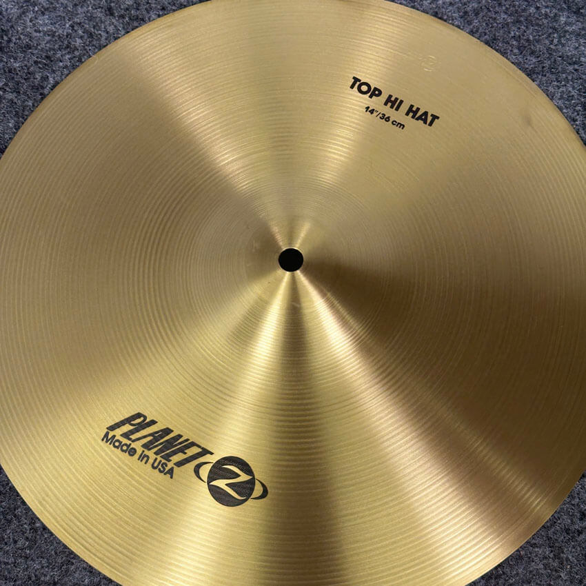 Used Zildjian Planet Z Hi Hats Cymbal 14 - Excellent - Drum Center Of Portsmouth