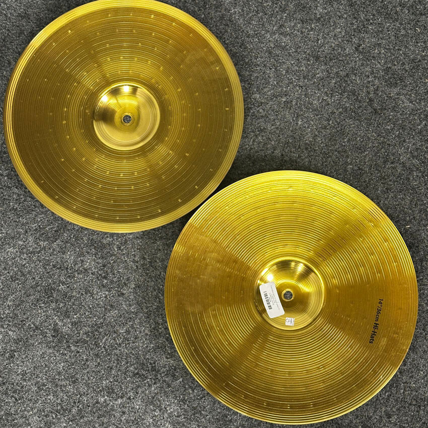 Used Sabian Solar Hi Hats Cymbal 14 - Excellent - Drum Center Of Portsmouth