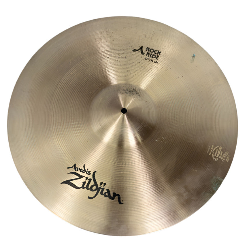 Used Zildjian A Rock Ride Cymbal 20 - Very Good - Drum Center Of Portsmouth
