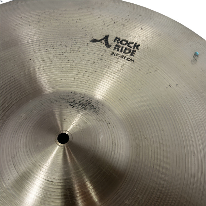 Used Zildjian A Rock Ride Cymbal 20 - Very Good - Drum Center Of Portsmouth