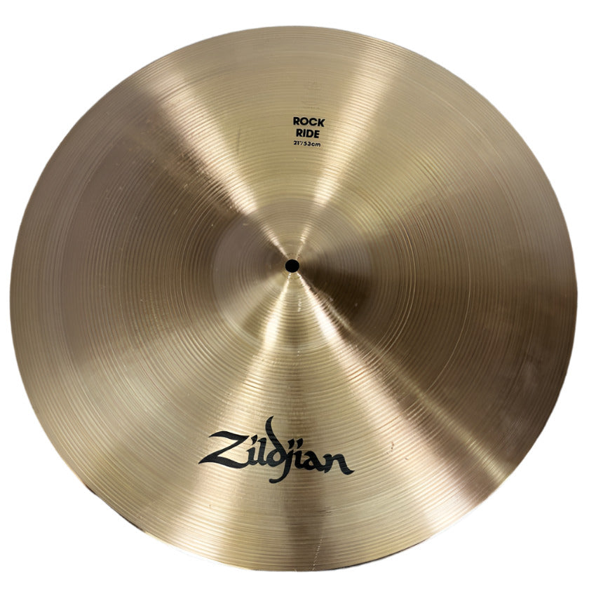 Used Zildjian A Rock Ride Cymbal 21 - Excellent - Drum Center Of Portsmouth