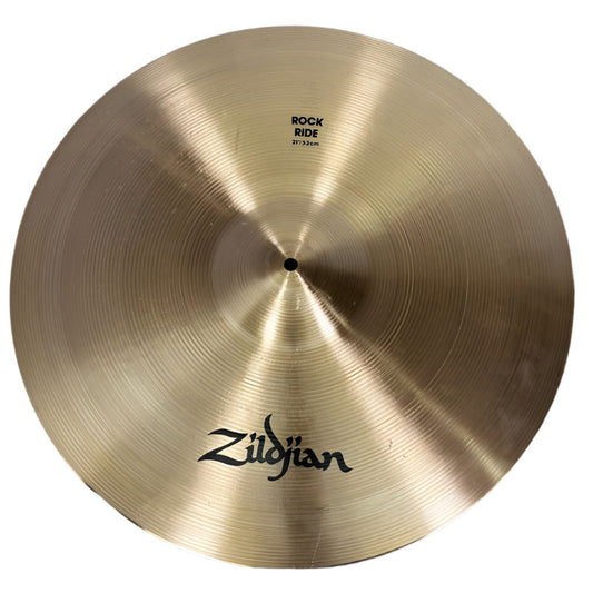 Used Zildjian A Rock Ride Cymbal 21 - Excellent - Drum Center Of Portsmouth