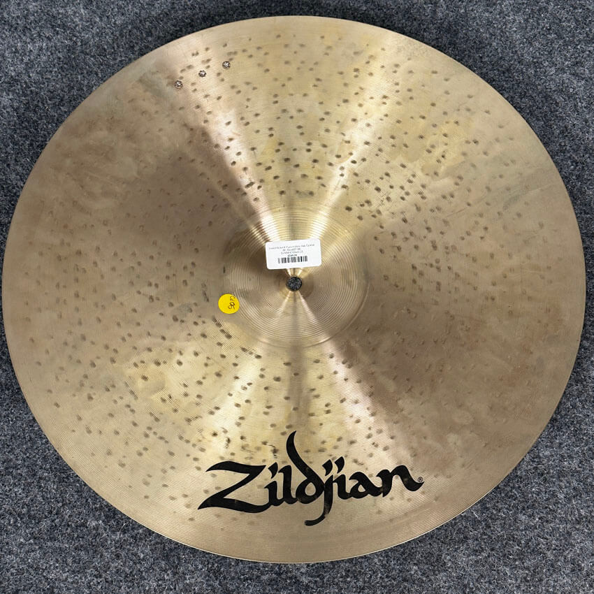 Used Zildjian K Custom Dark Ride Cymbal 20 - Good - Drum Center Of Portsmouth
