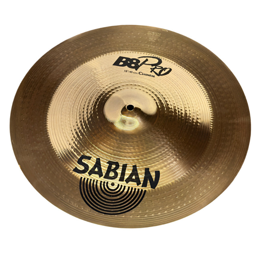 Used Sabian B8Pro Chinese Cymbal 18 - Excellent - Drum Center Of Portsmouth