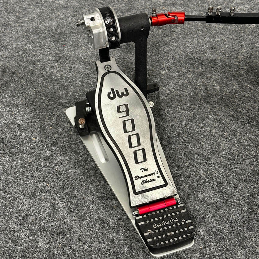 Used DW 9000 Double Bass Drum Pedal (Strap Drive) - Good - Drum Center Of Portsmouth