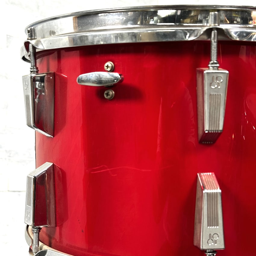Used Vintage Sonor Phonic 4pc Drum Set Red Lacquer w/Black Hw - Excellent - Drum Center Of Portsmouth