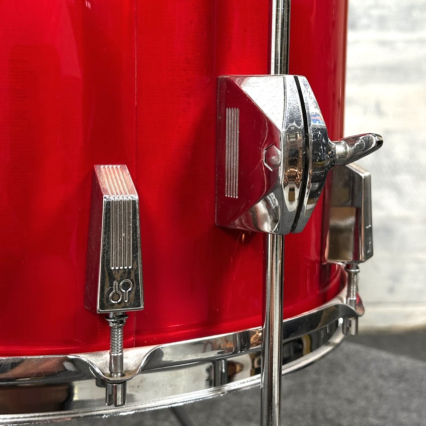 Used Vintage Sonor Phonic 4pc Drum Set Red Lacquer w/Black Hw - Excellent - Drum Center Of Portsmouth