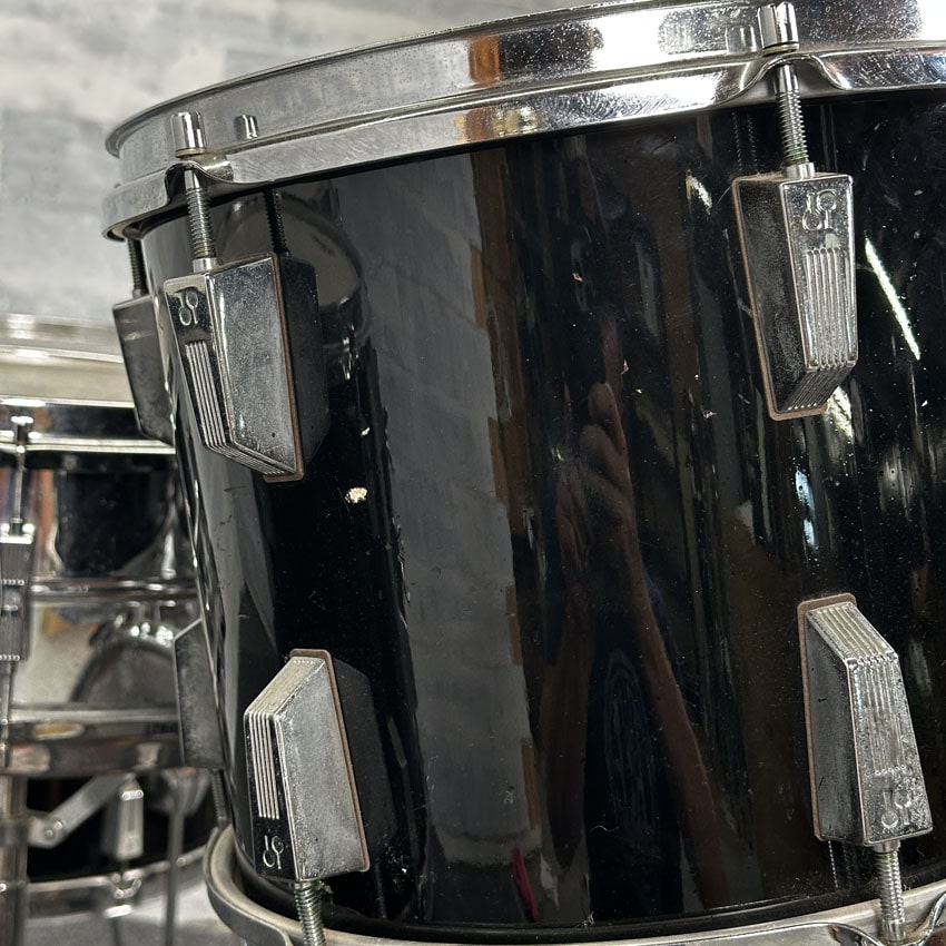 Used Sonor Performer Series 7pc Drum Set Black - Very Good - Drum Center Of Portsmouth