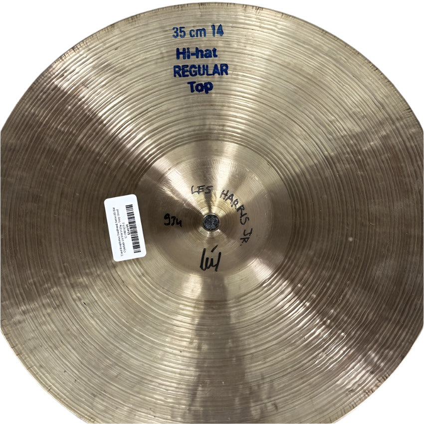 Used Bosphorus Traditonal Hi Hat Cymbals 14" 934/1120 grams - Very Good - Drum Center Of Portsmouth