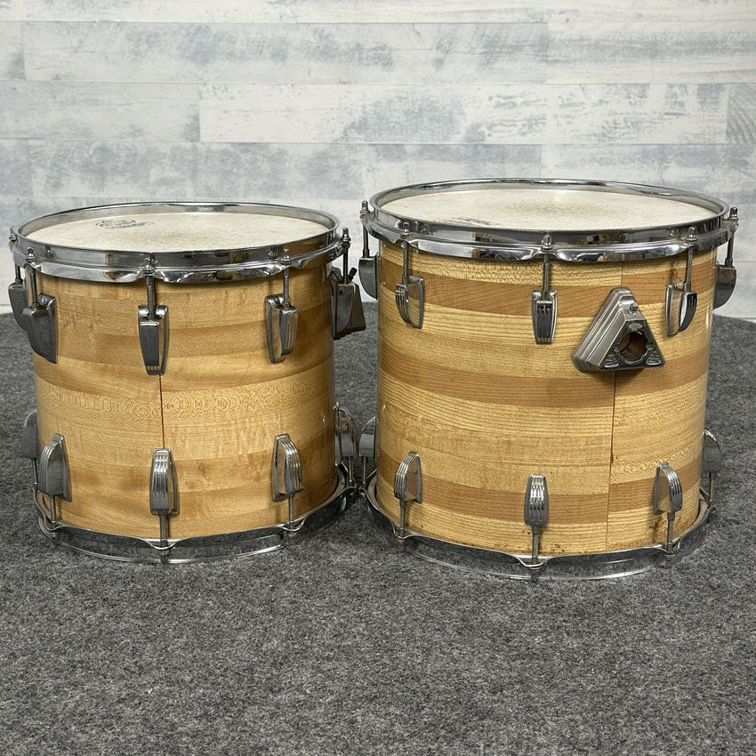 Used Vintage Ludwig 7pc Drum Set Butcher Block - Good - Drum Center Of Portsmouth