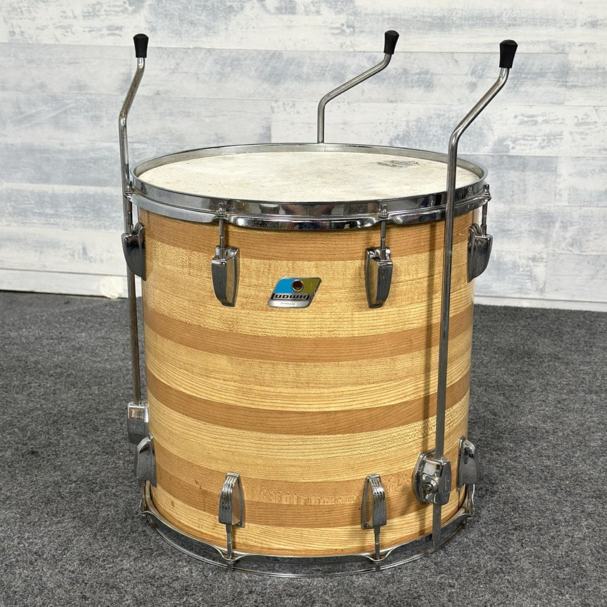 Used Vintage Ludwig 7pc Drum Set Butcher Block - Good - Drum Center Of Portsmouth