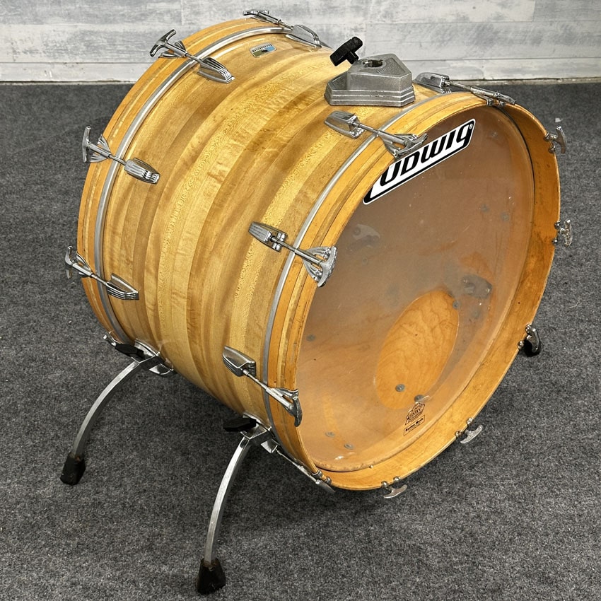 Used Vintage Ludwig 7pc Drum Set Butcher Block - Good - Drum Center Of Portsmouth