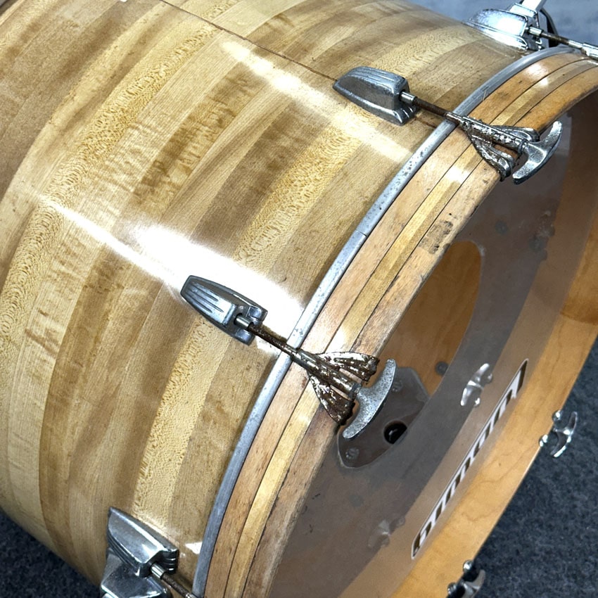 Used Vintage Ludwig 7pc Drum Set Butcher Block - Good - Drum Center Of Portsmouth