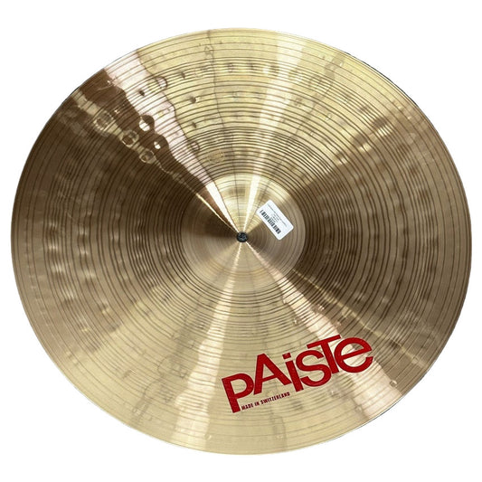 Used Paiste 2002 Power Ride Cymbal 22" - Very Good - Drum Center Of Portsmouth