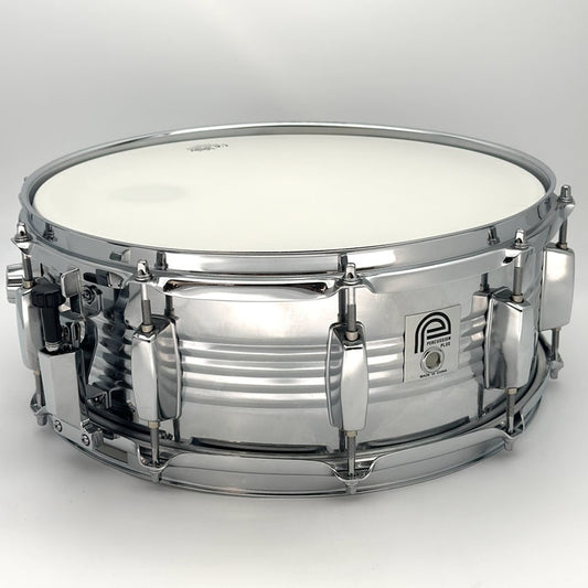 Used Percussion Plus Beaded Steel Snare Drum 14x5.5 - Very Good - Drum Center Of Portsmouth