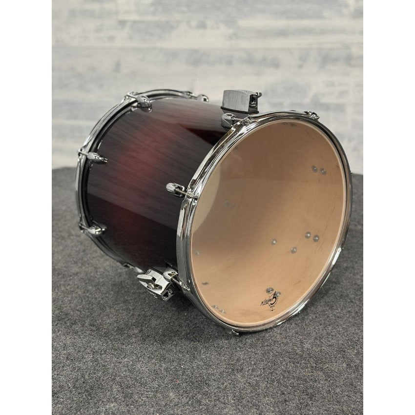 Used Gretsch Catalina Maple Floor Tom 16x16 Red Burst [43] - Very Good - Drum Center Of Portsmouth
