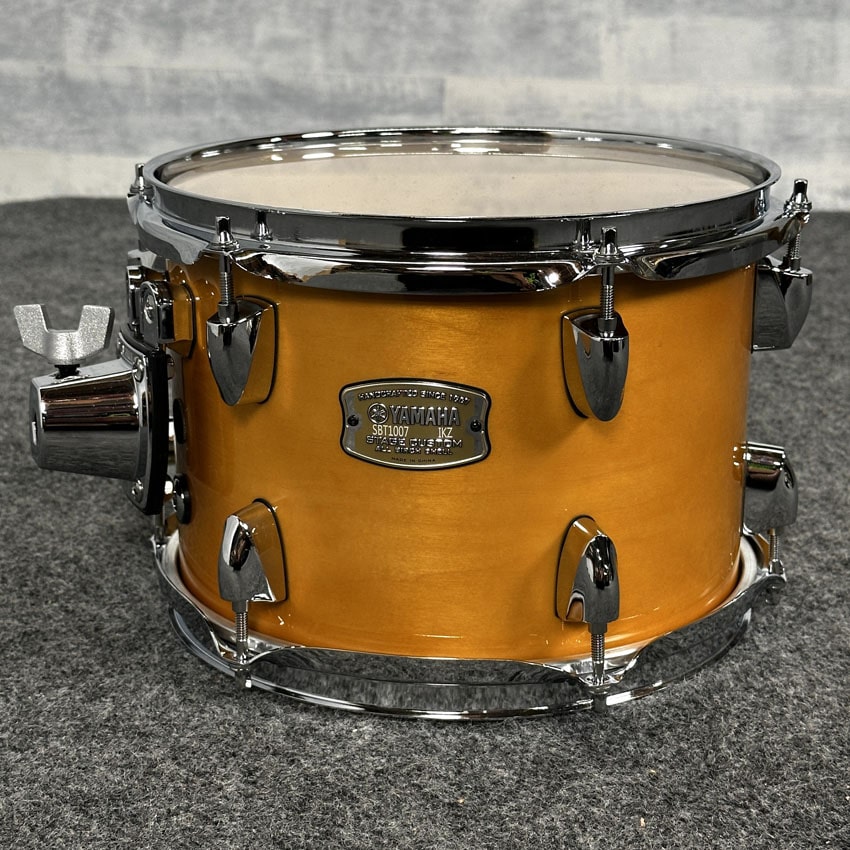 Used Yamaha Stage Custom Rack Tom 10x7 Natural Wood - Very Good - Drum Center Of Portsmouth
